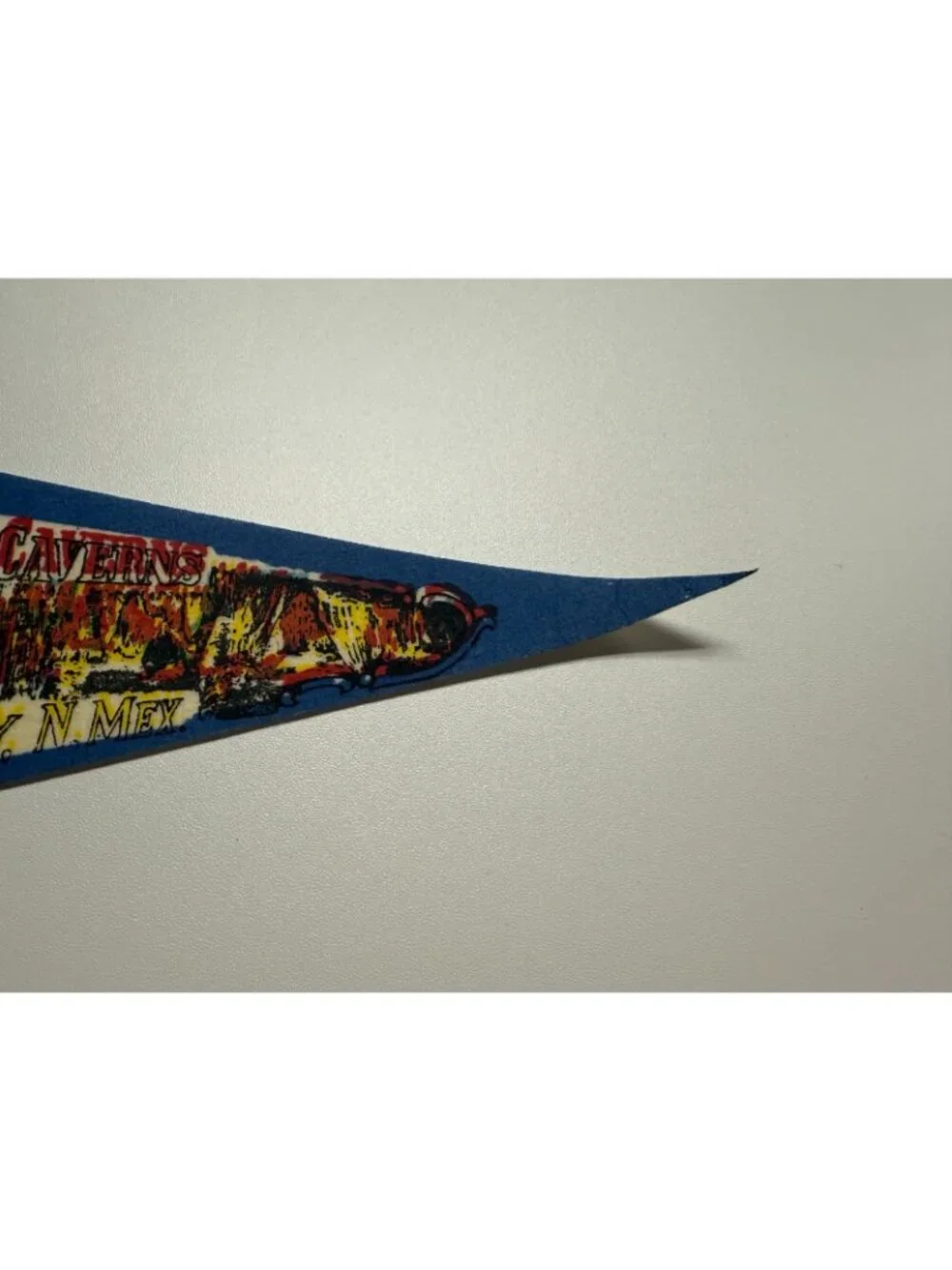 Vintage Carlsbad Caverns White's City, New Mexico pennant